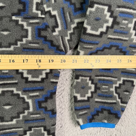 Patagonia Synchilla Snap-T Fleece Pullover Jacket Mens XS Gray Blue Aztec 25450 - Picture 6 of 8